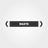 Custom Signs Outdoor Metal,Waste Pipe Marker